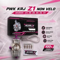 KARBURATOR PWK RACING KRJ Z1 24 26 28 30 32 34 - PWK Z1 KRJ TANPA VELO / SUPERLOW CNC + VELO