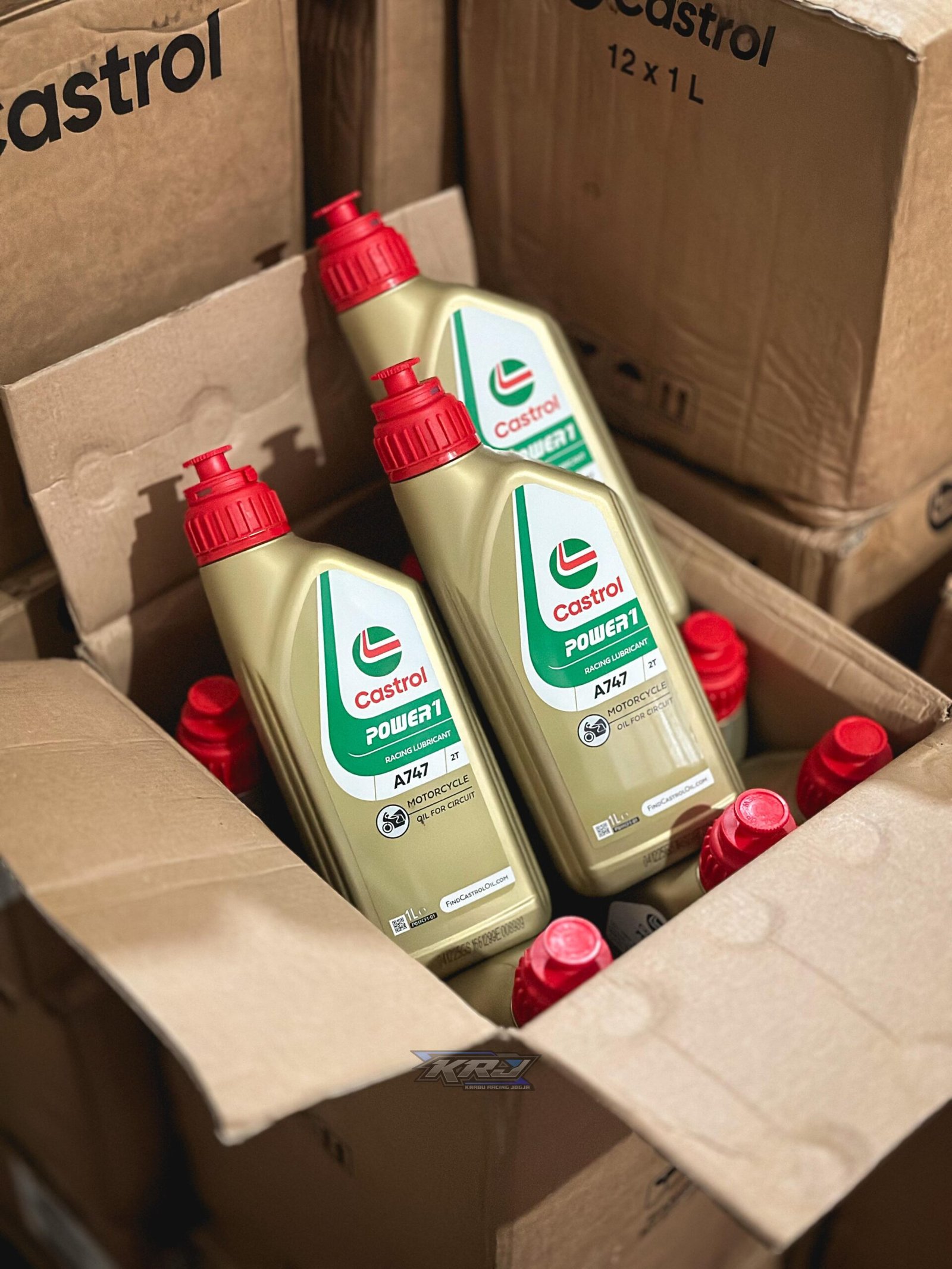 CASTROL a747 2T ORIGINAL - oli samping mesin / motor 2T 1L - KEMASAN BARU - 100% ORIGINAL - Gambar 2