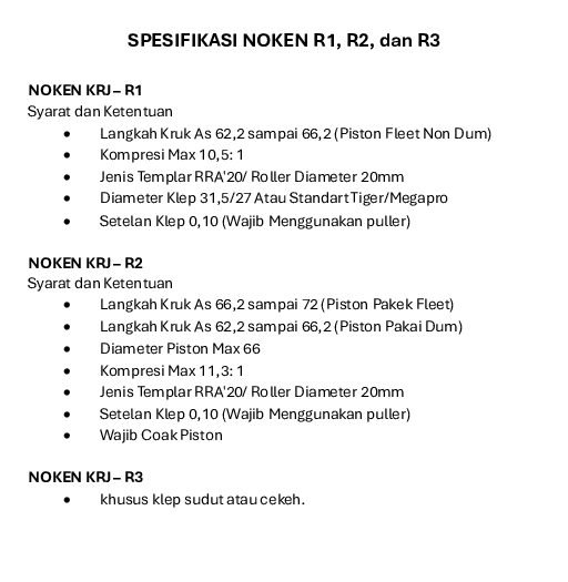 NOKEN AS HEREX RACING SET TEMLAR RRA BY KRJ - T1 T2 R1 R2 R3 + RRA - Gambar 9