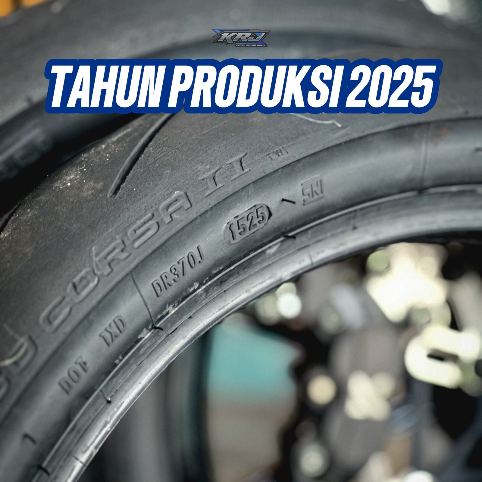 READY STOCK LANGSUNG KIRIM - BAN EX RACE DIABLO ROSSO 100/80 RING 17 - Gambar 3