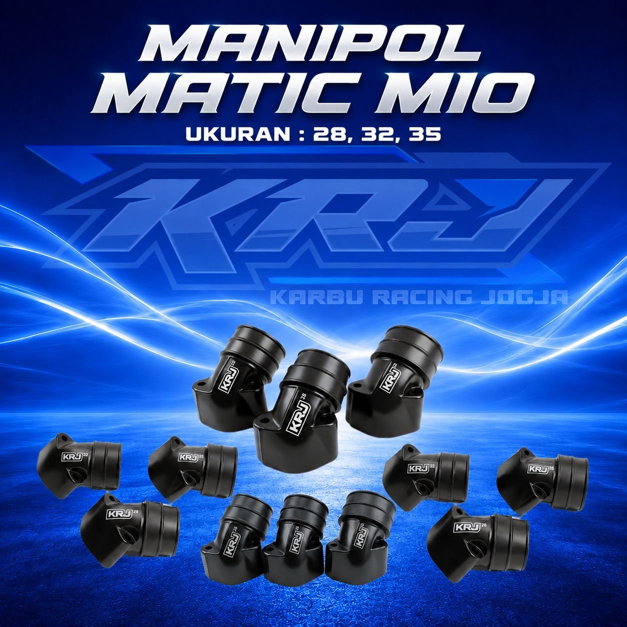 MANIPOL INTEK HITAM KRJ METIK MIO DAN BEBEK JUMBO 28 30 32 33 34 35