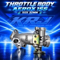 TB Throttle Body KRJ YAMAHA AEROX 155 - Size 32 dan 34