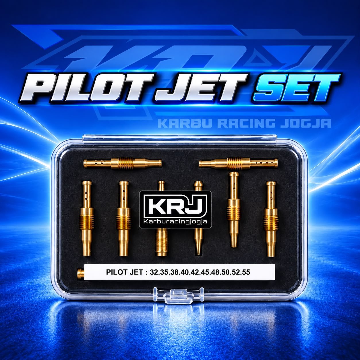 MIX SET MAIN JET dan PILOT JET KARBURATOR PWK KRJ SUDCO UMA KX CPO KTC KOSO KAWAHARA BRT || MJ DAN PJ PISAH - Gambar 2