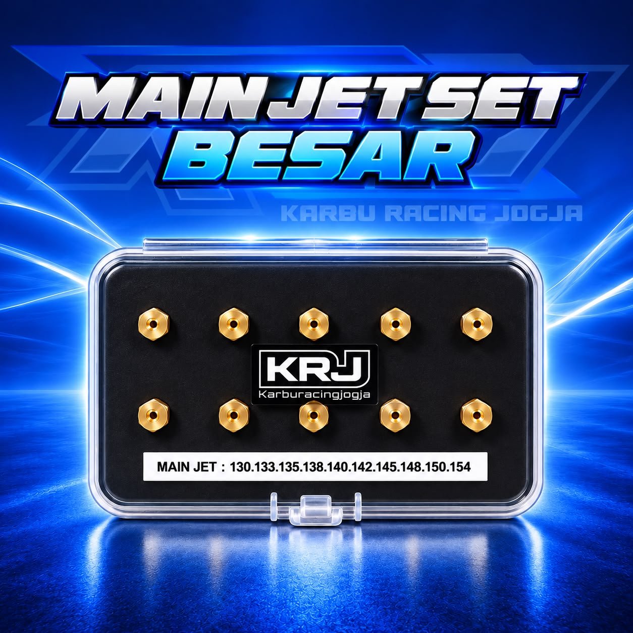 MIX SET MAIN JET dan PILOT JET KARBURATOR PWK KRJ SUDCO UMA KX CPO KTC KOSO KAWAHARA BRT || MJ DAN PJ PISAH - Gambar 3