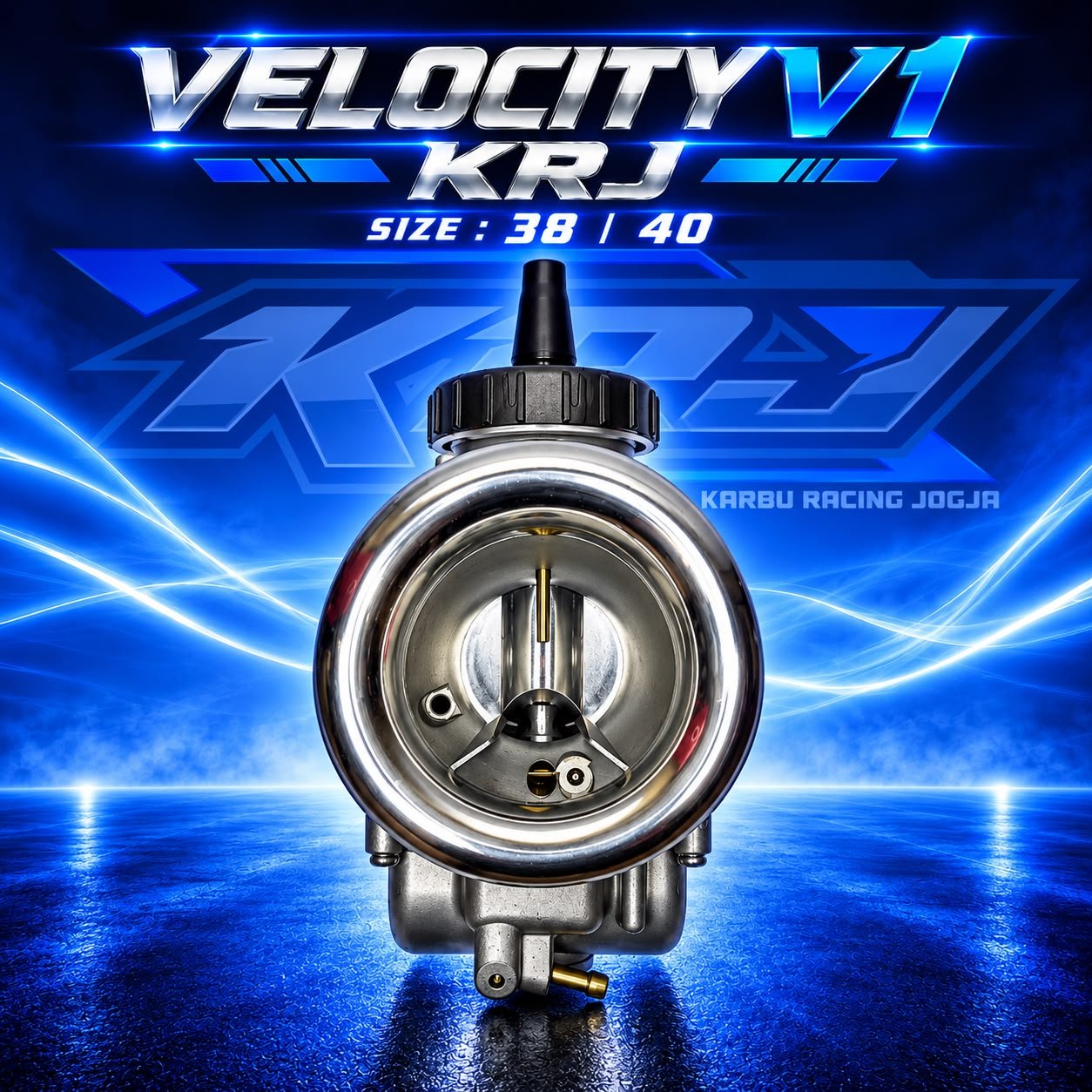 Velocity KRJ Racing Velo V1 V2 Corong Karbu PE PWK PWL 28 30 32 33 34 35 38 40 - Gambar 9
