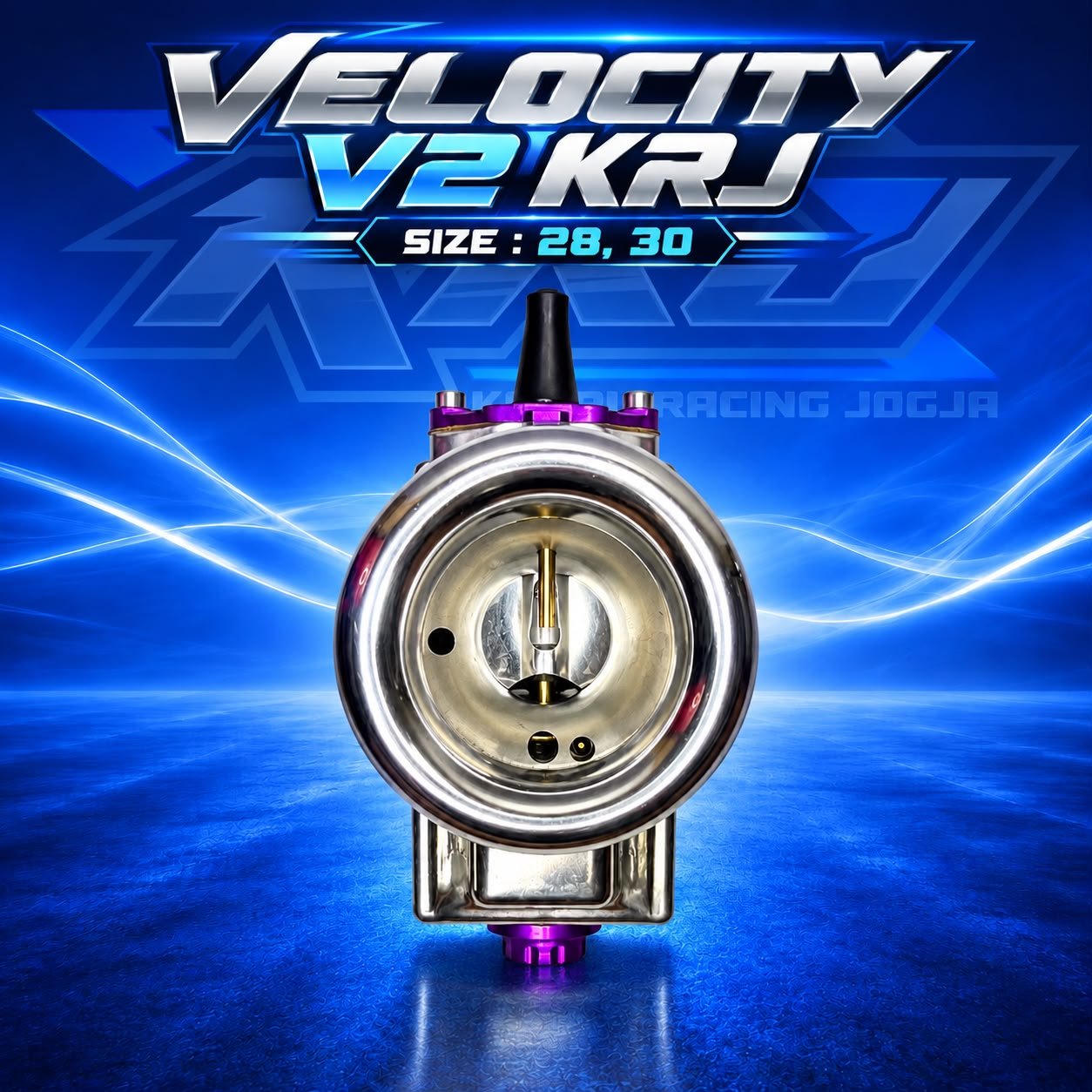 Velocity KRJ Racing Velo V1 V2 Corong Karbu PE PWK PWL 28 30 32 33 34 35 38 40 - Gambar 4