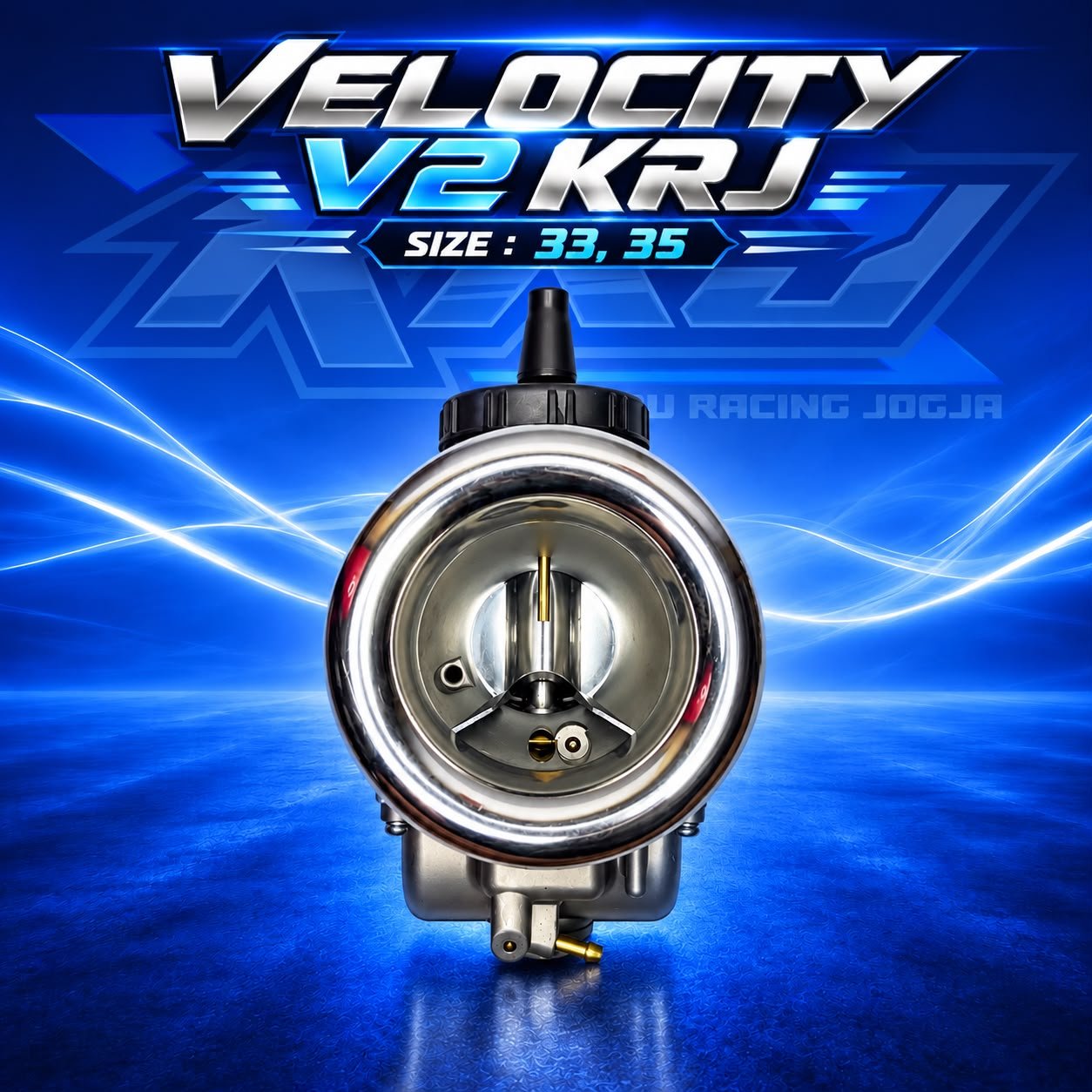 Velocity KRJ Racing Velo V1 V2 Corong Karbu PE PWK PWL 28 30 32 33 34 35 38 40 - Gambar 8