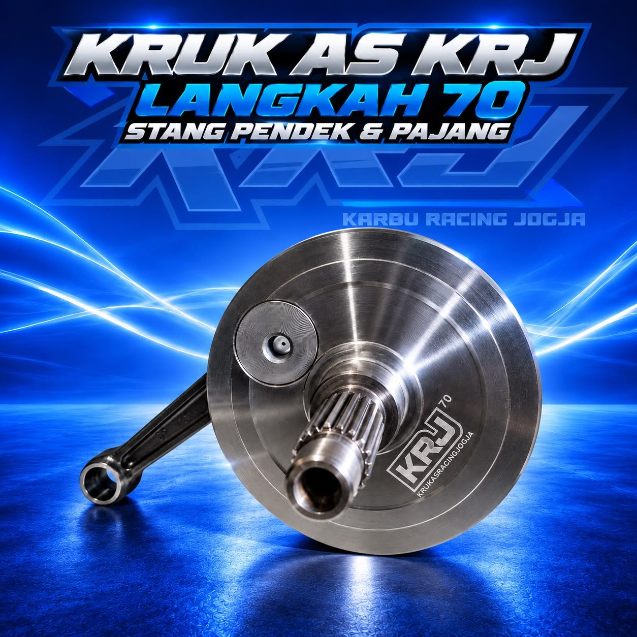KRUK AS TIGER MP GL CB HEREX KRJ langkah 68 / 70 - AS Panjang - AS Pendek - Gambar 2