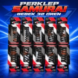 PER KLEP SAMURAI JAPAN ORIGINAL UNIVERSAL 32 dan 34, WARNA OREN dan PUTIH - 100% ORIGINAL