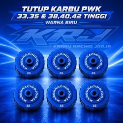 TUTUP SKEP KARBU PWK 33 35 38 40 42 KRJ MODIF - WARNA HITAM dan BIRU